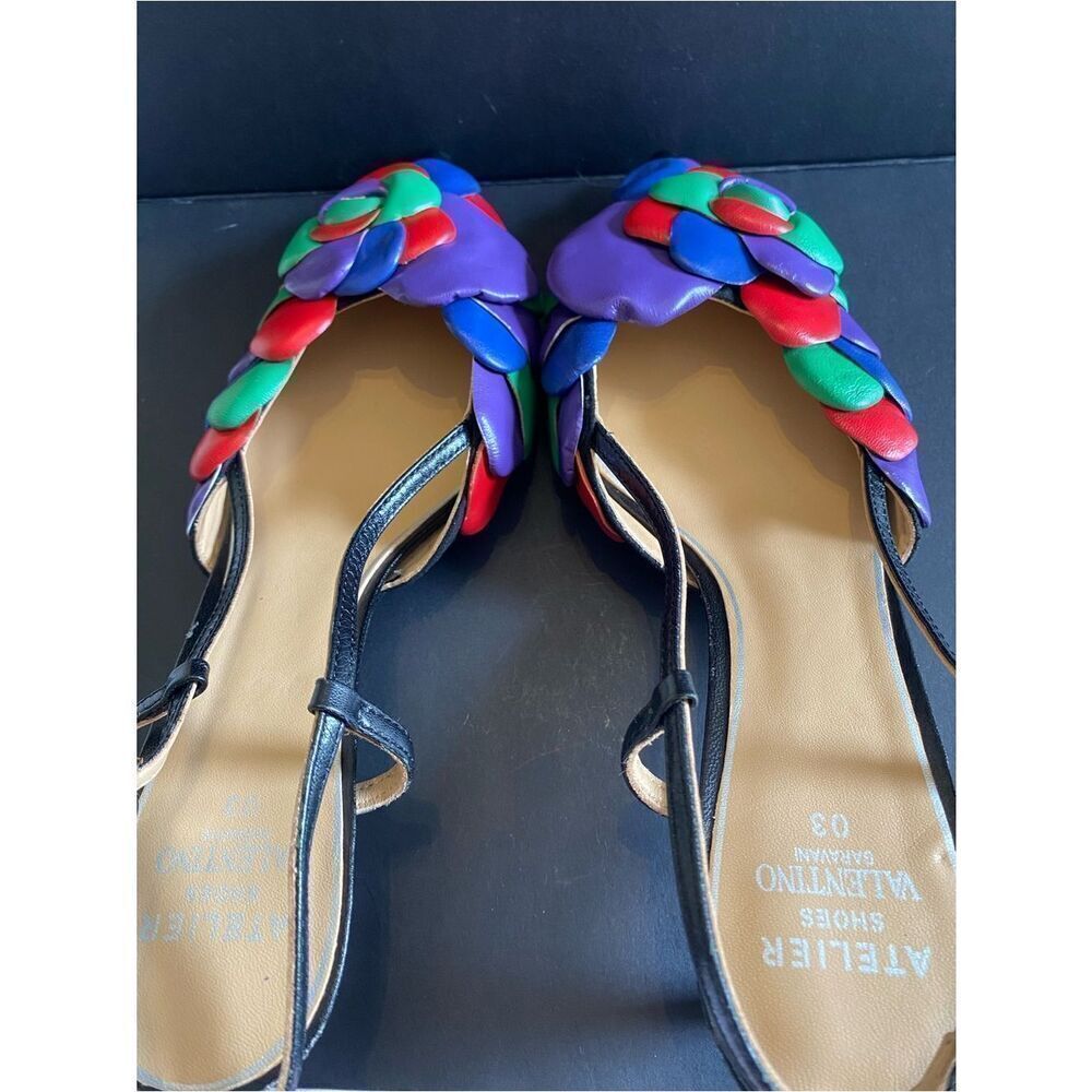 Valentino Garavani Atelier Shoes 03 Rose Edition slingback pump in kidskin. - Picture 14 of 17